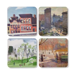 New York in Art Coasters*The Met Store Hot