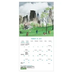 New York in Art Mini Wall Calendar 2025*The Met Store Clearance