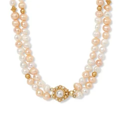 Philippine Pearl Double-Strand Necklace*The Met Store Best
