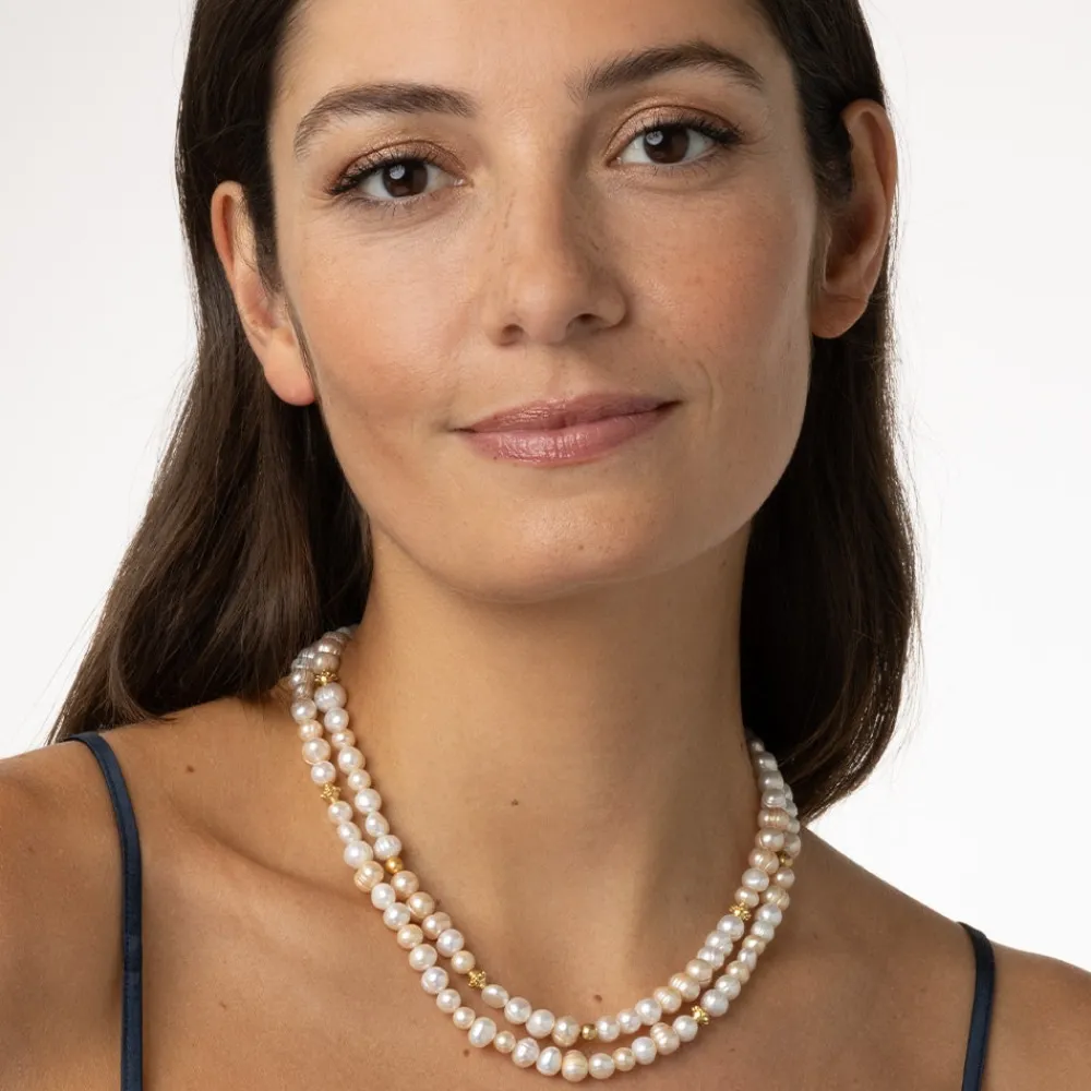 Philippine Pearl Double-Strand Necklace*The Met Store Best