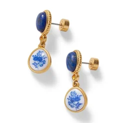 Qing Bottle Floral Drop Earrings*The Met Store Hot