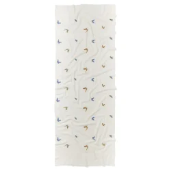 Qing Embroidered Butterflies Oblong Scarf*The Met Store Clearance