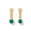 Roman Malachite Drop Earrings*The Met Store Best