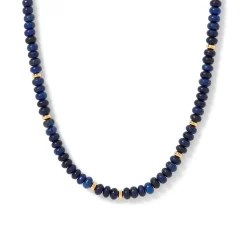 Royal Egyptian Beaded Lapis Necklace*The Met Store Outlet