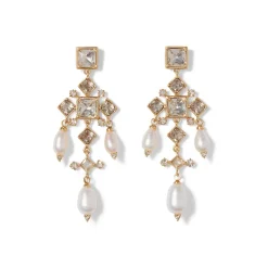 Royal Tudor Chandelier Earrings*The Met Store Clearance