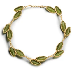 Sage Leaf Choker*The Met Store Hot
