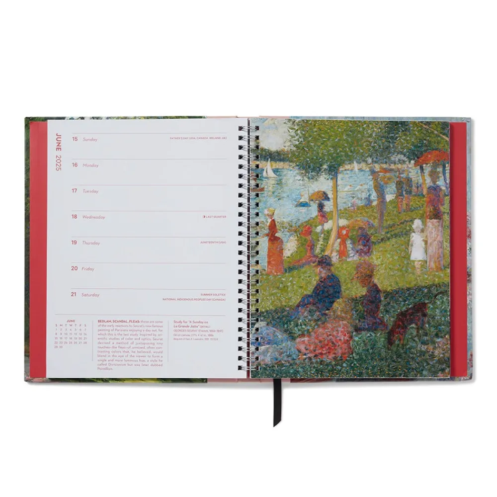 Seasons of Impressionism Deluxe Engagement Calendar 2025*The Met Store Outlet