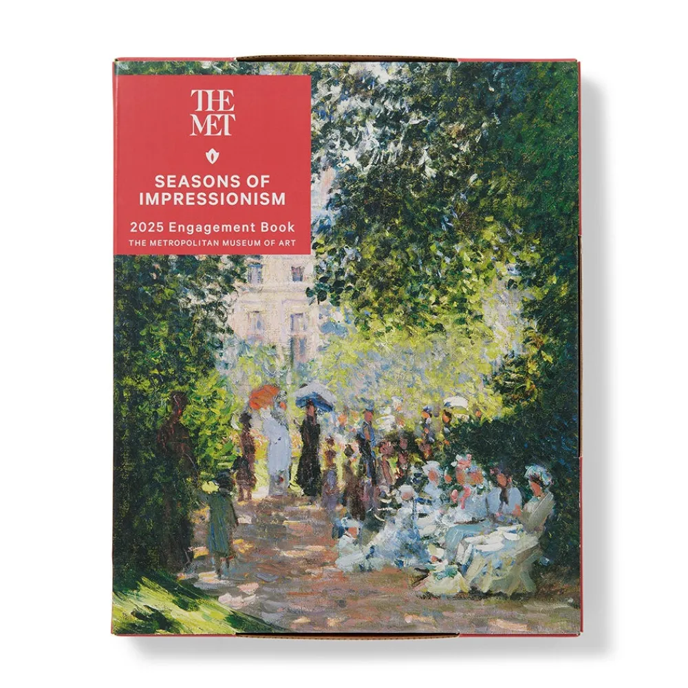 Seasons of Impressionism Spiral-Bound Engagement Calendar 2025*The Met Store Shop