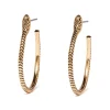 Serpentine Hoop Earrings*The Met Store Hot