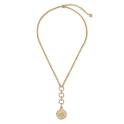 Spanish Day and Night Reversible Lariat Pendant Necklace*The Met Store Outlet