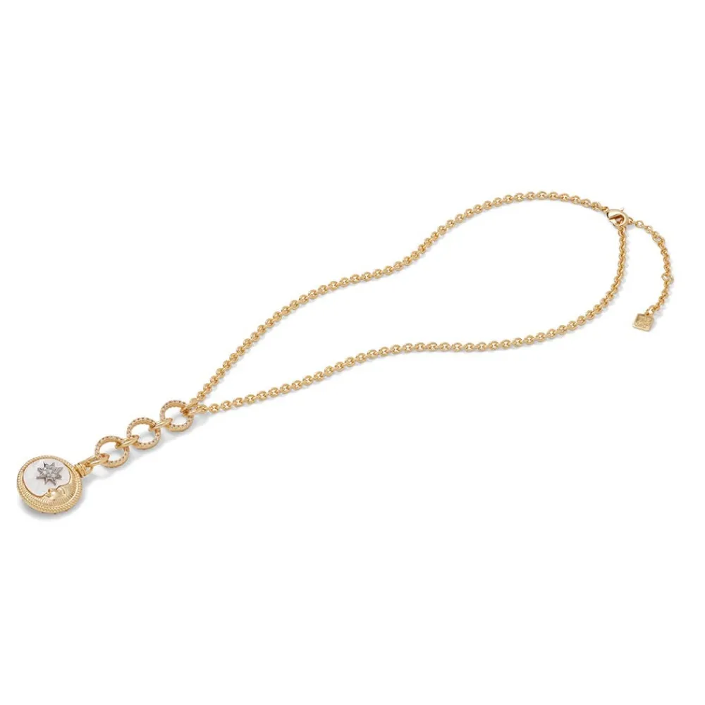 Spanish Day and Night Reversible Lariat Pendant Necklace*The Met Store Outlet