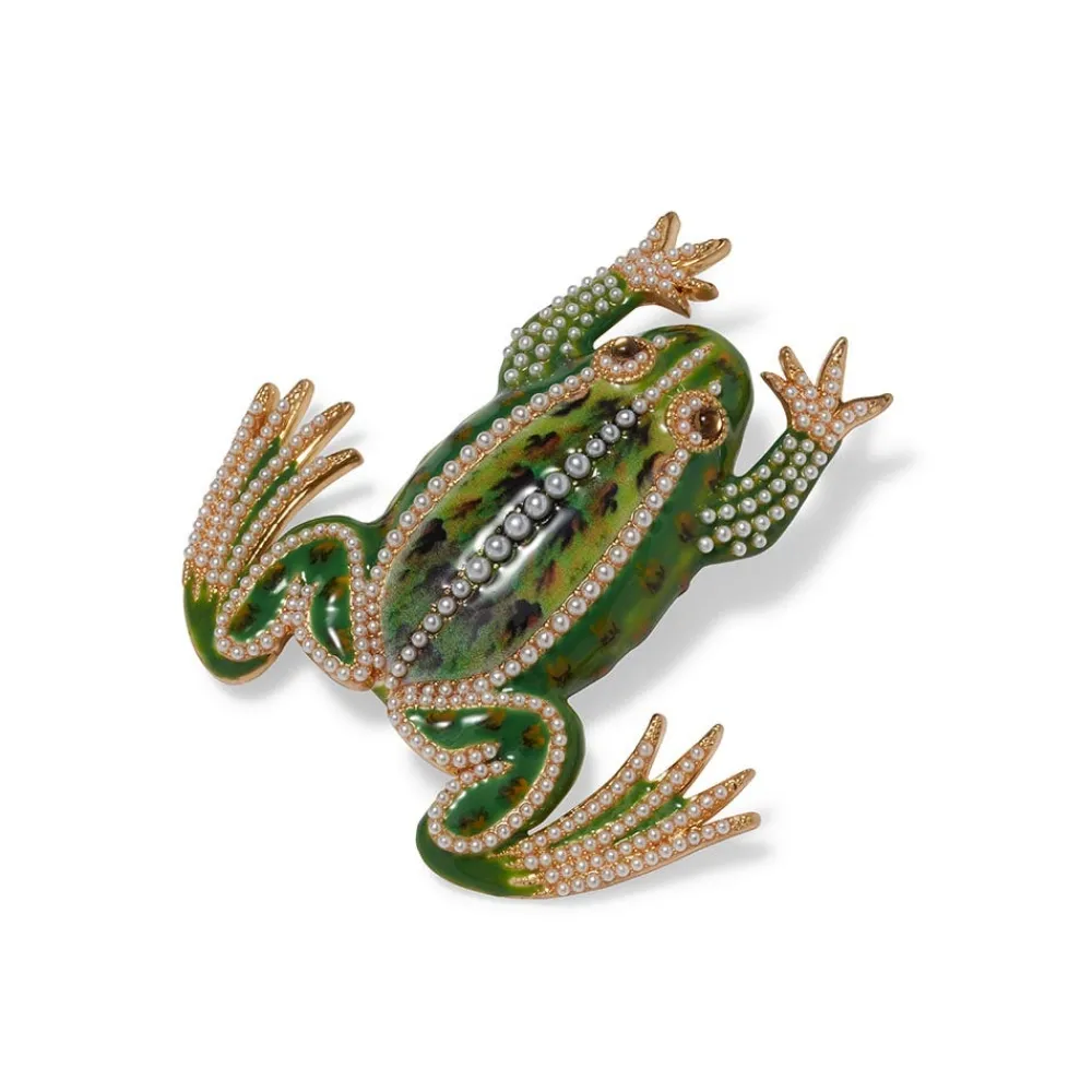Swiss Frog Brooch*The Met Store Hot