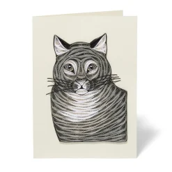 The Favorite Cat Quilled Card*The Met Store Sale