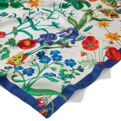 The Met Cloisters Garden Square Silk Scarf*The Met Store Discount