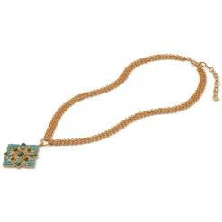 Tibetan Mandala Pendant Necklace*The Met Store Cheap