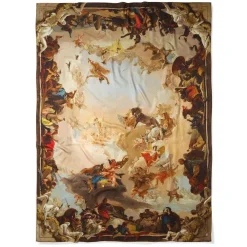 Tiepolo Allegory of the Planets and Continents Oversize Unisex Oblong Silk Scarf*The Met Store Fashion