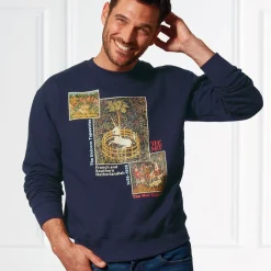 Unicorn Tapestries Crew Neck Sweatshirt*The Met Store Clearance