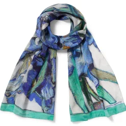 Van Gogh Irises Oblong Silk Scarf*The Met Store Store