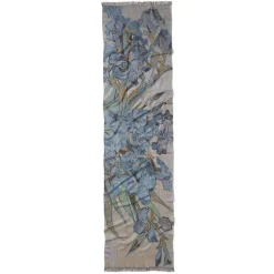 Van Gogh Irises Wool-Blend Shawl*The Met Store Best