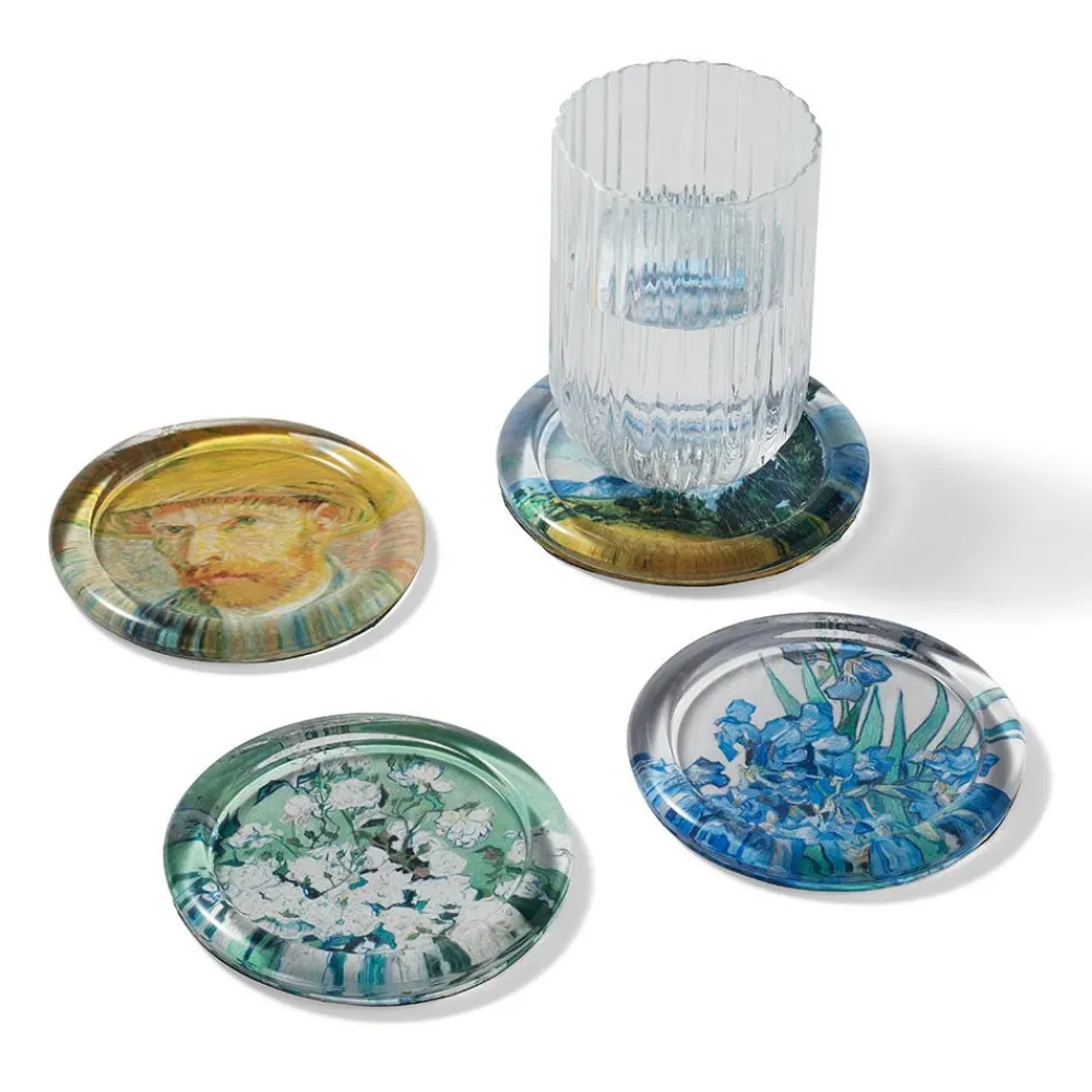 Van Gogh Paintings Glass Coasters*The Met Store Flash Sale