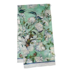 Van Gogh Roses Oblong Silk Scarf*The Met Store Fashion
