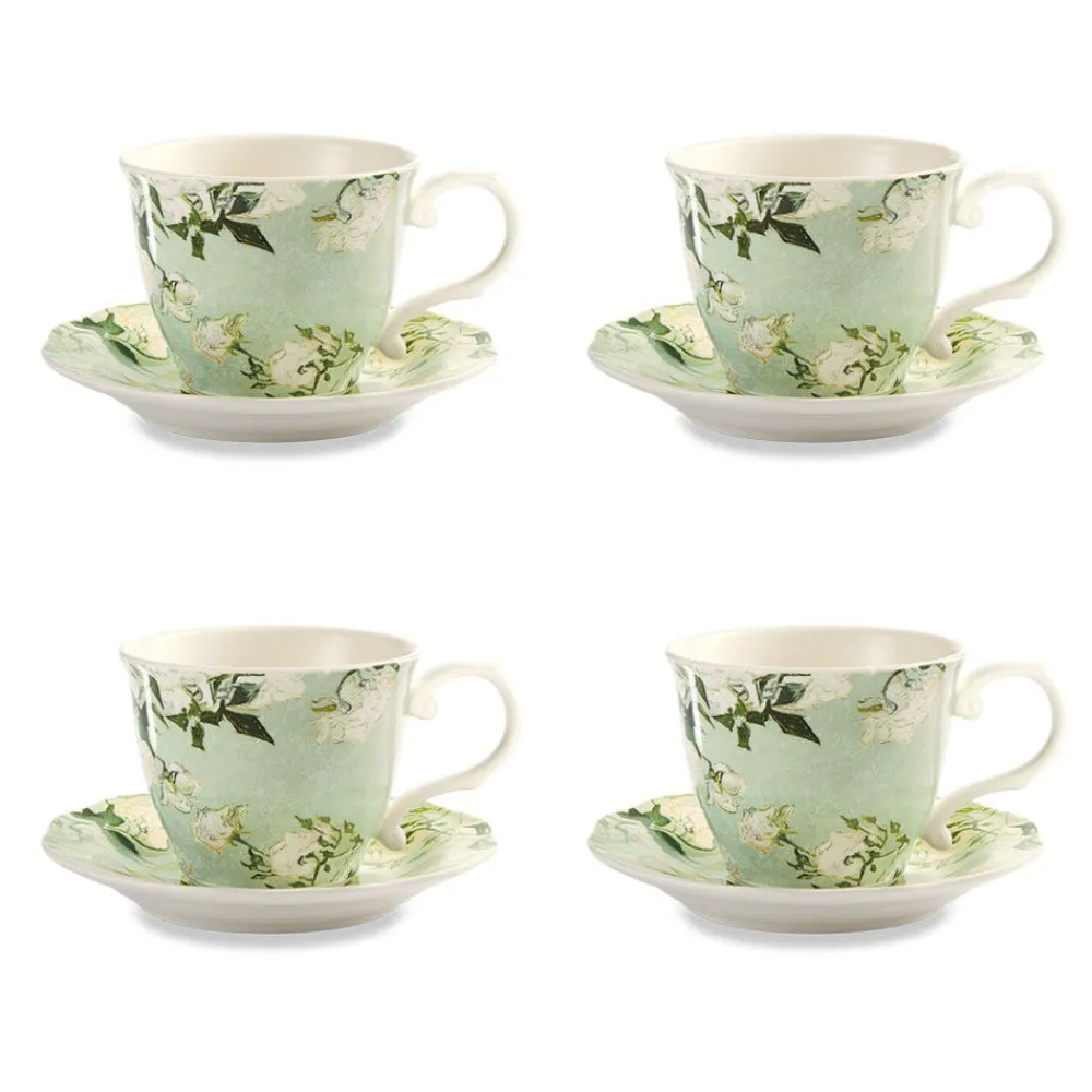 Van Gogh Roses Teacup and Saucer*The Met Store Clearance