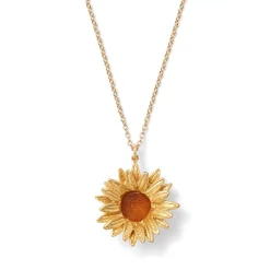 Van Gogh Sunflower Pendant Necklace*The Met Store Cheap