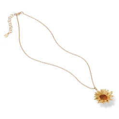 Van Gogh Sunflower Pendant Necklace*The Met Store Cheap
