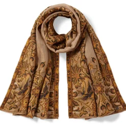 Victorian Foliate Jacquard Shawl*The Met Store Discount