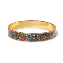 William Morris Blackthorn Enamel Bangle*The Met Store Discount