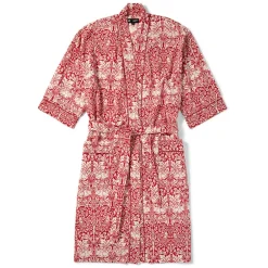 William Morris Brother Rabbit Unisex Cotton Robe*The Met Store New