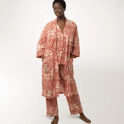 William Morris Brother Rabbit Unisex Cotton Robe*The Met Store New