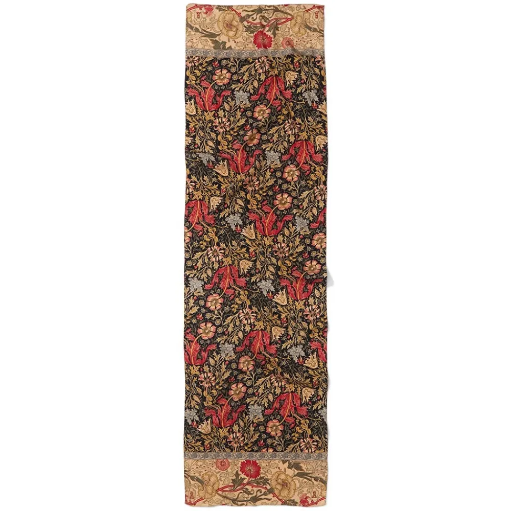 William Morris Compton Oblong Silk Scarf*The Met Store Online
