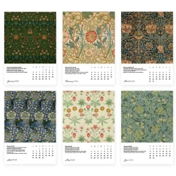William Morris Plexiglass Calendar Refill 2025*The Met Store Shop