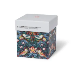 William Morris Strawberry Thief Covered Mug with Tea Infuser*The Met Store Clearance