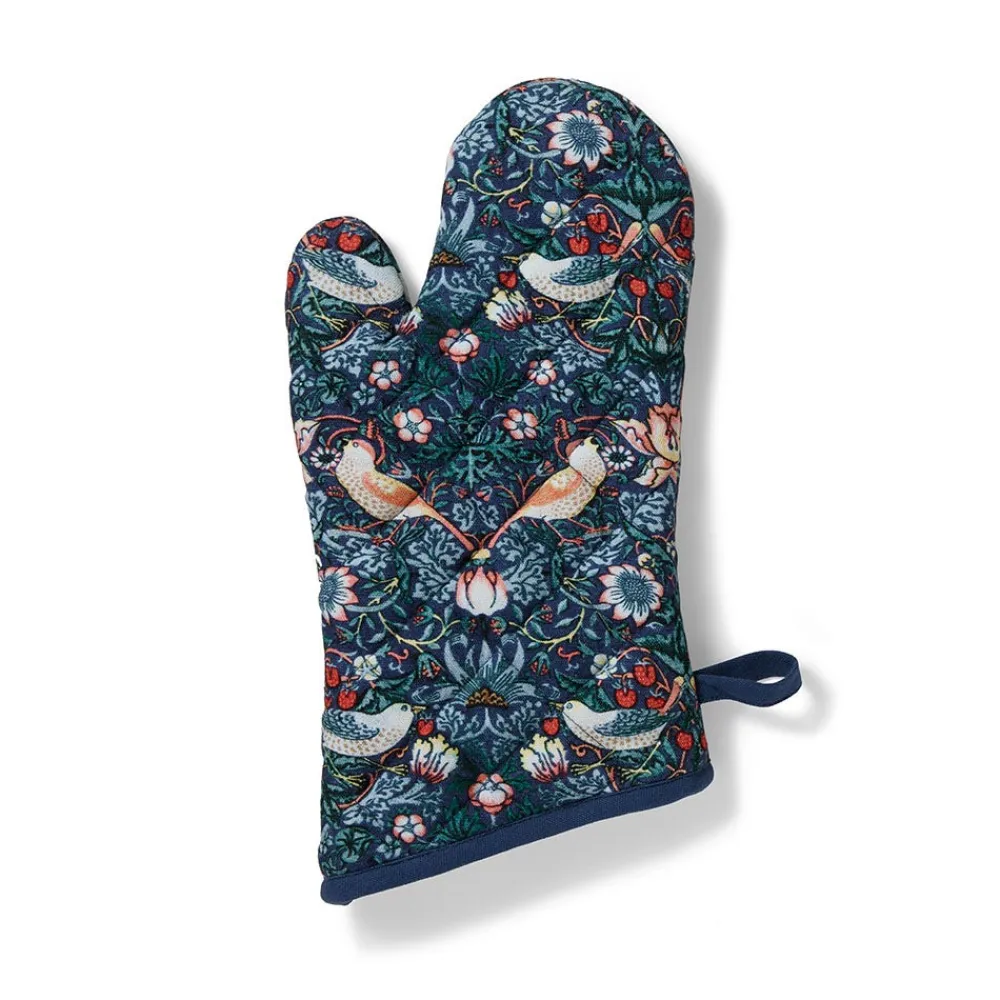 William Morris Strawberry Thief Pot Holder and Oven Mitt Set*The Met Store Clearance