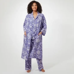 William Morris Wild Tulip Women's Cotton Robe*The Met Store Discount