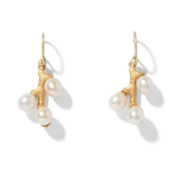 Willow Catkins Pearl Drop Earrings*The Met Store Cheap