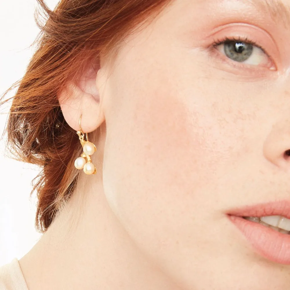 Willow Catkins Pearl Drop Earrings*The Met Store Cheap